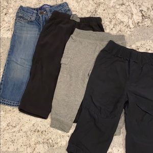 Various Toddler Boys Pants 18mo 4-pack